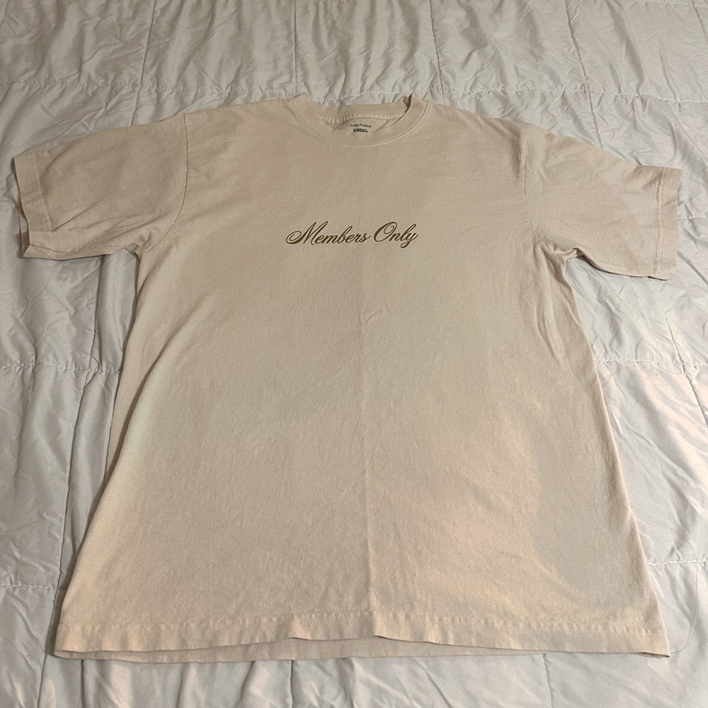 Members Only Drake “Big As The What” tour T-Shirt. Size Medium.